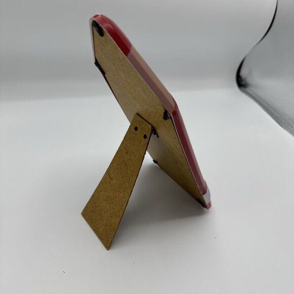 Vintage Pencils School Days Picture Red Frame Back To School - Picture 5 of 6